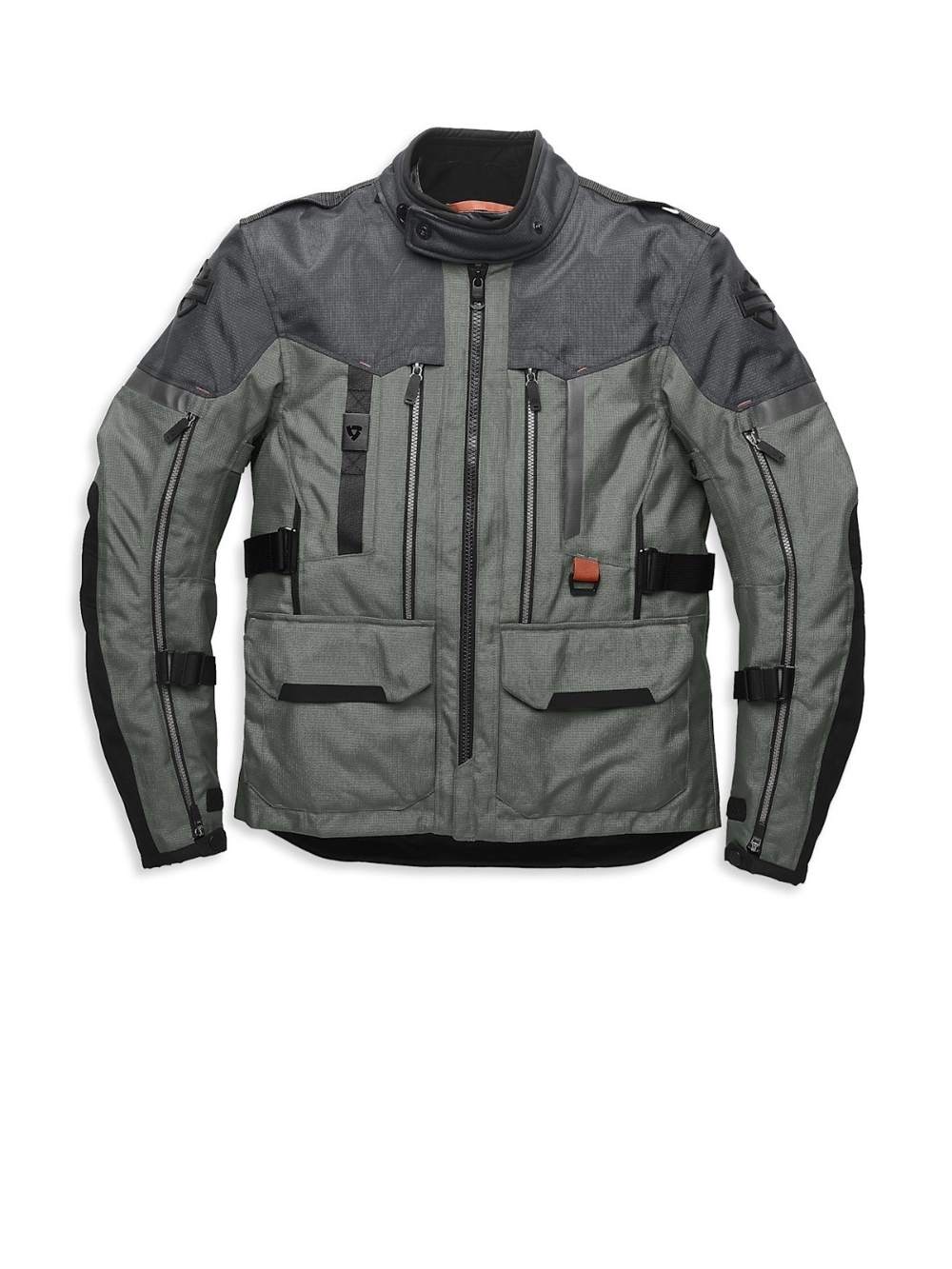 Harley-Davidson Gray and Black Men's Performance Riding Jacket
